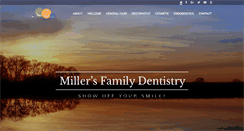 Desktop Screenshot of millersdentistry.com